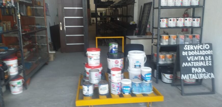 VENDE GALPON CON HERRAMIENTAS DE HERRERIA Y FERRETERIA EN LAS VEGAS DE TÁRIBA